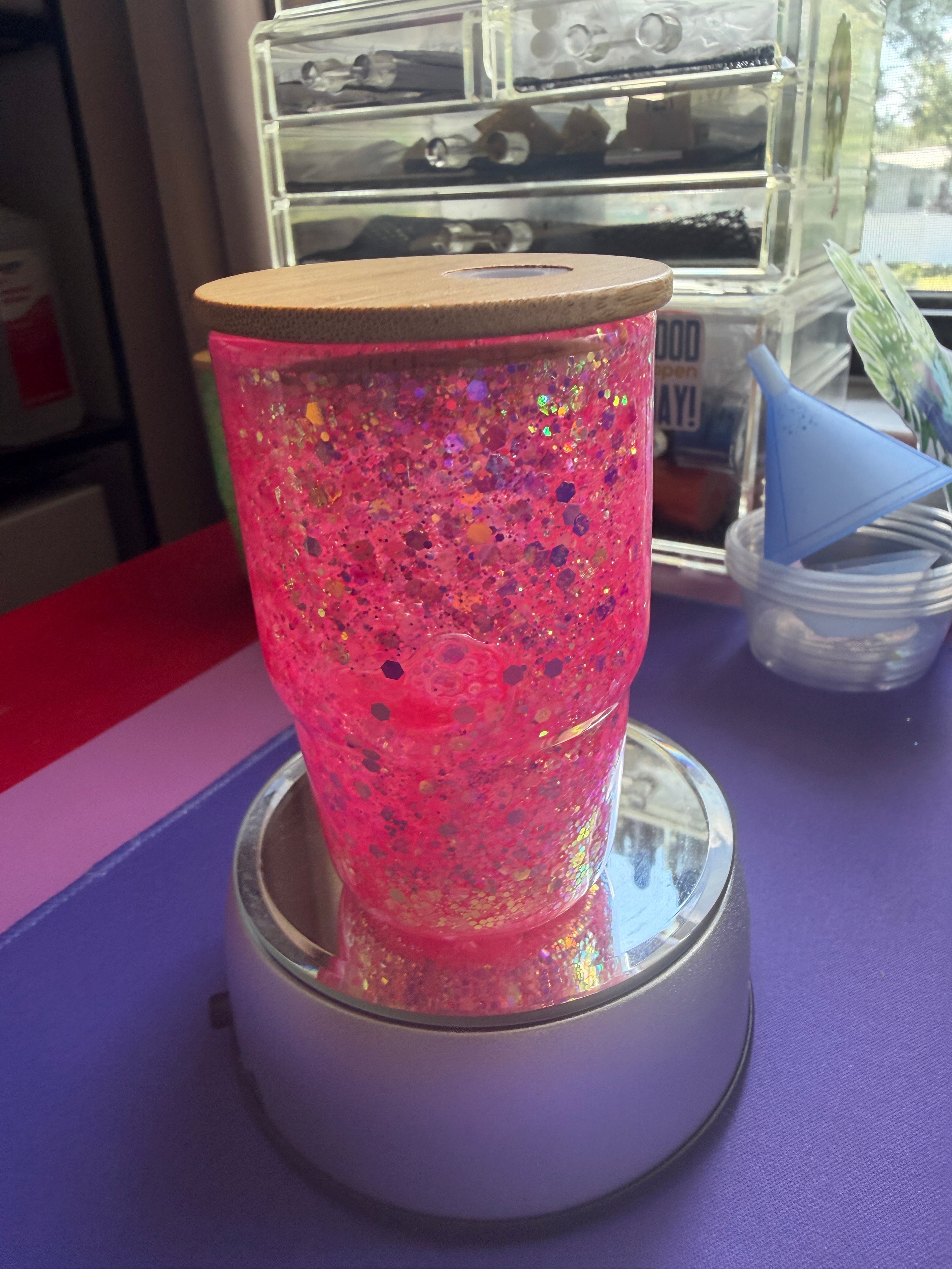 Double shot glasses