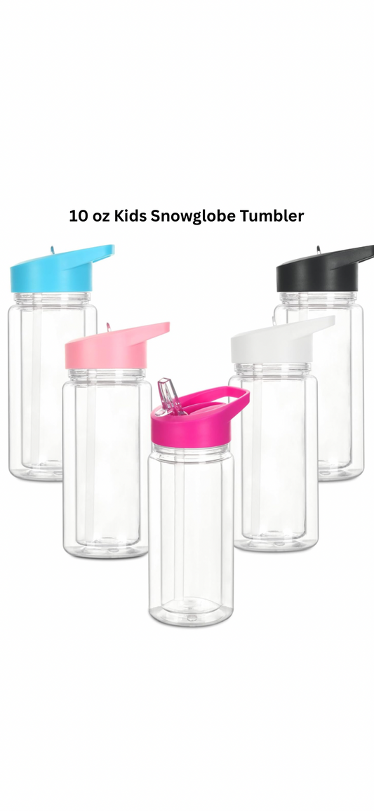 10 oz Kids Snowglobe Cup