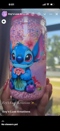 16 oz Snowglobe Tumbler