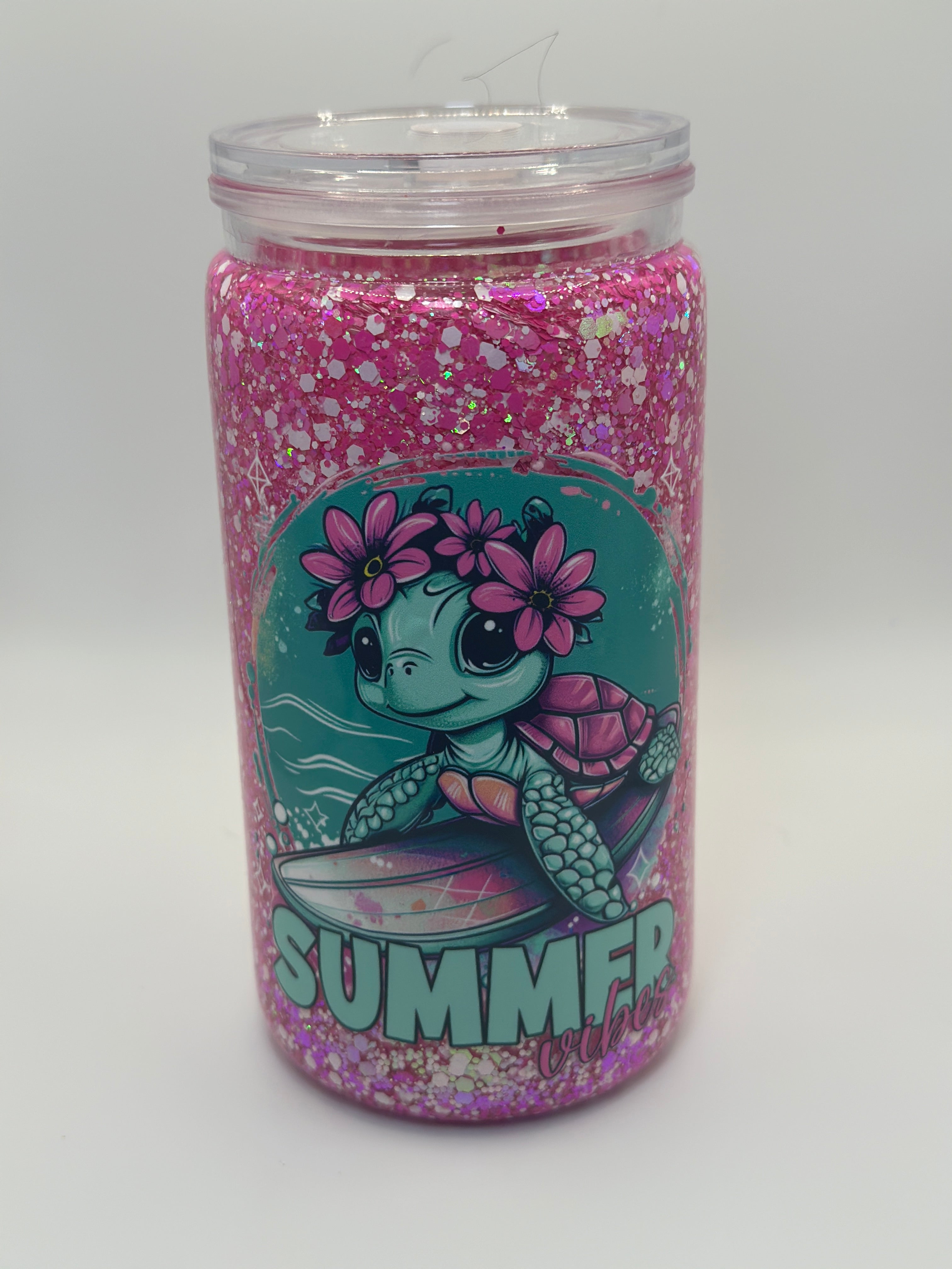 Cute Turtle Summer Cup
